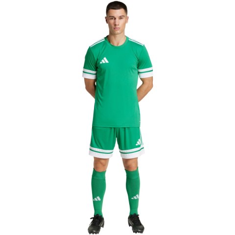 Koszulka męska adidas Squadra 25 zielono-biała JN7485 Adidas teamwear