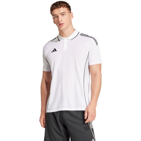 Koszulka męska adidas Tiro 25 Competition Polo biała JY1807 Adidas teamwear