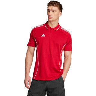 Koszulka męska adidas Tiro 25 Competition Polo czerwona JY1805 Adidas teamwear