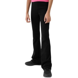 Legginsy dla dziewczynki 4F CAS F199 głęboka czerń 4FJWSS25TTIGF199 20S 4F