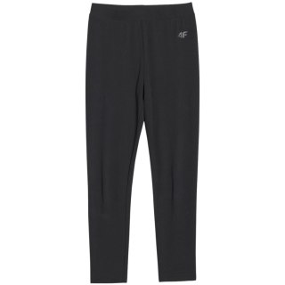 Legginsy dla dziewczynki 4F CAS F220 głęboka czerń 4FJWMM00TTIGF220 20S 4F