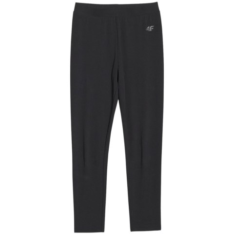 Legginsy dla dziewczynki 4F CAS F220 głęboka czerń 4FJWMM00TTIGF220 20S 4F