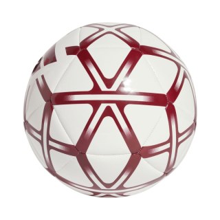 Piłka nożna adidas Starlancer Club biało-bordowa JH3745 Adidas