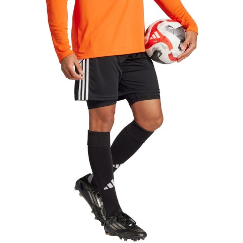 Spodenki bramkarskie męskie Squadra 25 czarne JF2483 Adidas teamwear