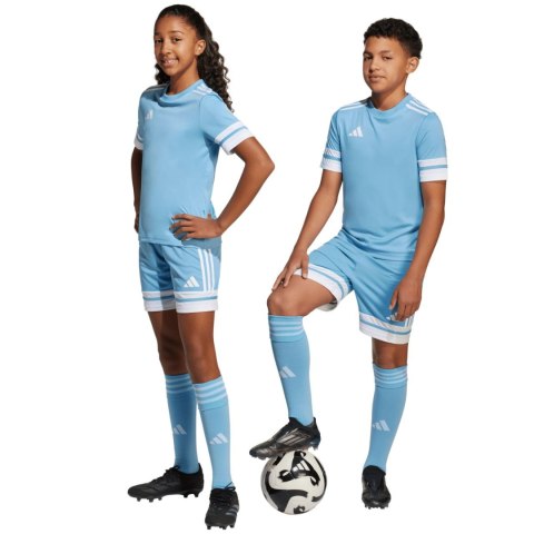 Spodenki dla dzieci adidas Squadra 25 błękitne JJ2426 Adidas teamwear