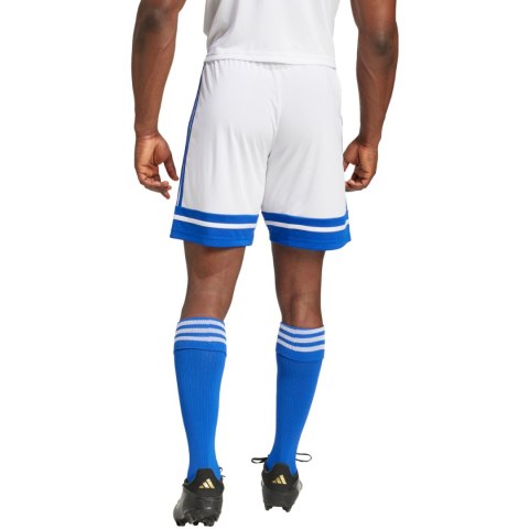 Spodenki męskie adidas Squadra 25 biało-niebieskie JH3409 Adidas teamwear