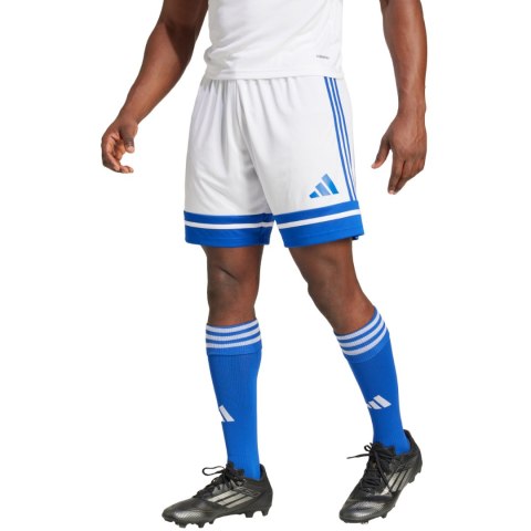 Spodenki męskie adidas Squadra 25 biało-niebieskie JH3409 Adidas teamwear