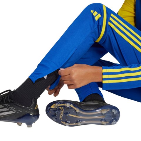 Spodnie dla dzieci adidas Squadra 25 Training niebiesko-żółte JP3154 Adidas teamwear