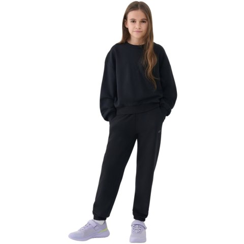 Spodnie dla dziewczynki 4F CAS F0950 głęboka czerń 4FJWSS25TTROF0950 20S 4F