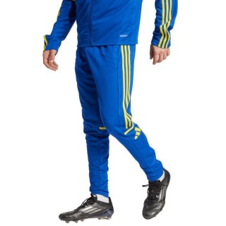 Spodnie męskie adidas Squadra 25 Training niebiesko-żółte JP3152 Adidas teamwear
