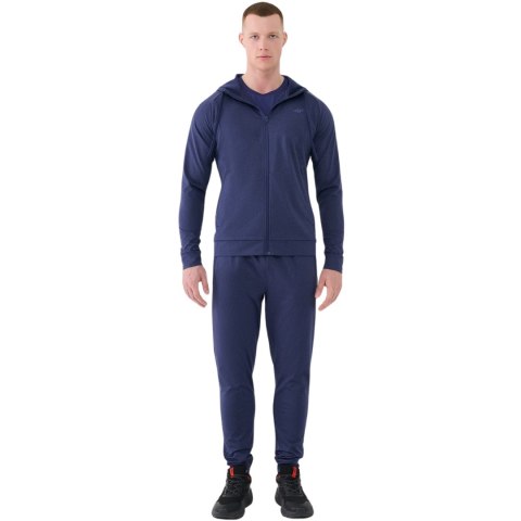 Bluza męska 4F FNK M512 ciemny granat melanż 4FWSS25TFSWM512 30M 4F