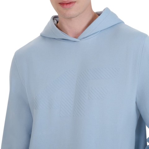 Bluza męska 4F M1621 jasny niebieski 4FWSS25TSWSM1621 34S 4F