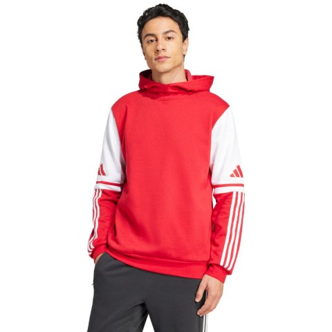 Bluza męska adidas Squadra 25 Sweat Hoody czerwona JD2973 Adidas teamwear