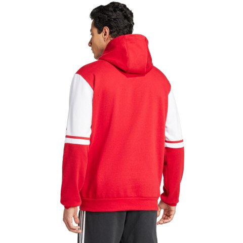 Bluza męska adidas Squadra 25 Sweat Hoody czerwona JD2973 Adidas teamwear