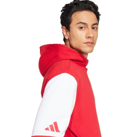Bluza męska adidas Squadra 25 Sweat Hoody czerwona JD2973 Adidas teamwear
