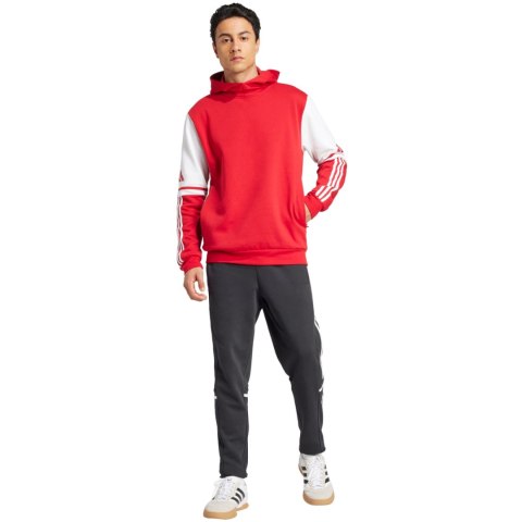 Bluza męska adidas Squadra 25 Sweat Hoody czerwona JD2973 Adidas teamwear