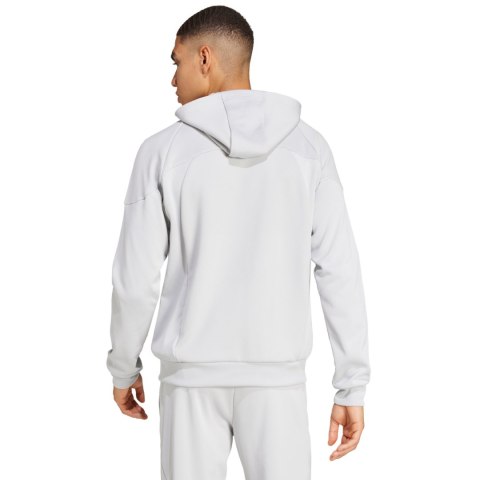 Bluza męska adidas Tiro 25 Full-Zip Hoodie szara JC5130 Adidas teamwear