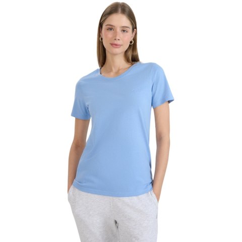 Koszulka damska 4F F2356 denim 4FWMM00TTSHF2356 32S 4F