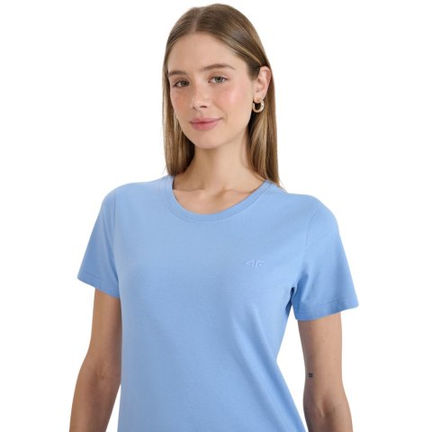 Koszulka damska 4F F2356 denim 4FWMM00TTSHF2356 32S 4F