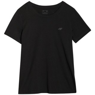 Koszulka damska 4F F2356 głęboka czerń 4FWMM00TTSHF2356 20S 4F