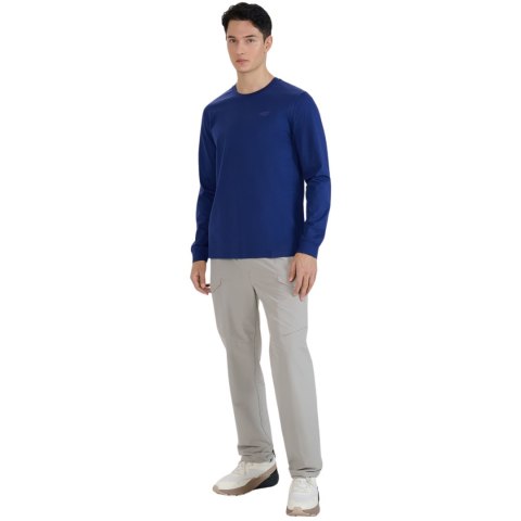 Koszulka męska 4F Longsleeve M432 granatowa 4FWMM00TLONM432 031S 4F
