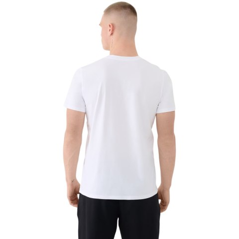 Koszulka męska 4F M2256 biała 4FWMM00TTSHM2256 10S 4F