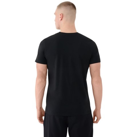 Koszulka męska 4F M2256 głęboka czerń 4FWMM00TTSHM2256 20S 4F