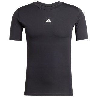 Koszulka męska adidas Techfit Short Sleeve Tee czarna JP4674 Adidas teamwear