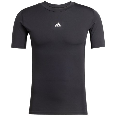 Koszulka męska adidas Techfit Short Sleeve Tee czarna JP4674 Adidas teamwear