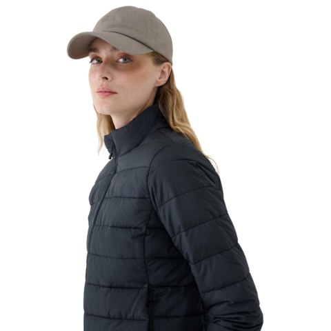 Kurtka damska pikowana 4F F533 głęboka czerń 4FWSS25TDJAF533 20S 4F