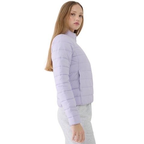 Kurtka damska pikowana 4F F533 jasny fiolet 4FWSS25TDJAF533 52S 4F