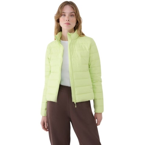 Kurtka damska pikowana 4F F533 soczysta zieleń 4FWSS25TDJAF533 45S 4F