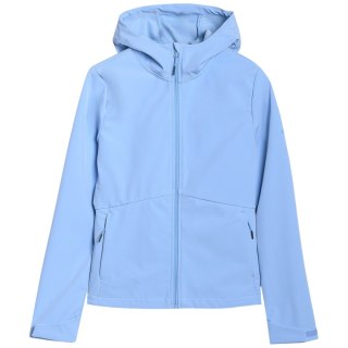 Kurtka damska softshell 4F F320 niebieska 4FWSS25TSOFF320 33S 4F