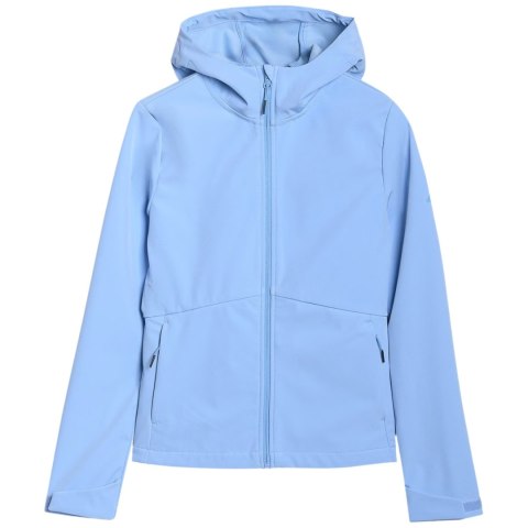 Kurtka damska softshell 4F F320 niebieska 4FWSS25TSOFF320 33S 4F