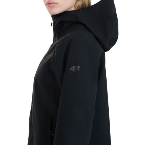 Kurtka damska techniczna 4F F702 głęboka czerń 4FWSS25TTJAF702 20S 4F