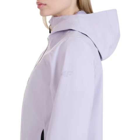 Kurtka damska techniczna 4F F702 jasny fiolet 4FWSS25TTJAF702 52S 4F