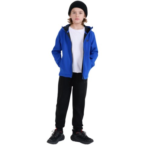 Kurtka dla chłopca softshel 4F kobalt 4FJWSS25TSOFM306 36S 4F