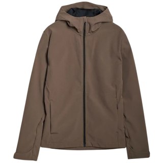 Kurtka męska softshell 4F M324 brązowa 4FWSS25TSOFM324 81S 4F