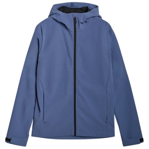 Kurtka męska softshell 4F M324 denim 4FWSS25TSOFM324 32S 4F