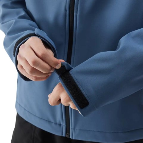 Kurtka męska softshell 4F M324 denim 4FWSS25TSOFM324 32S 4F