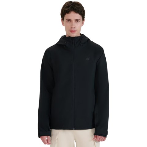 Kurtka męska techniczna 4F M703 głęboka czerń 4FWSS25TTJAM703 20S 4F