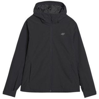 Kurtka męska techniczna 4F M703 głęboka czerń 4FWSS25TTJAM703 20S 4F