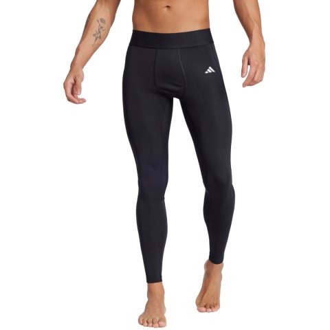 Legginsy męskie adidas Techfit Long Tight czarne JN7352 Adidas teamwear