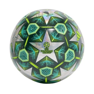 Piłka nożna adidas UCL Training 24/25 Knockout Stages Foil zielono-srebrna JH1280 Adidas teamwear