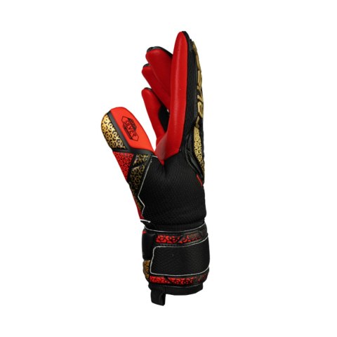 Rękawice bramkarskie Reusch Attrakt Freegel Silver czarno-czerwone 5570235 7075 Reusch