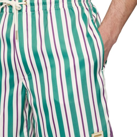 Spodenki męskie Fila Lastro zielono-kremowe FAM0925 13382 Fila