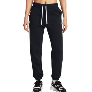 Spodnie damskie Under Armour Rival Terry Jogger czarne 1382735 002 Under Armour