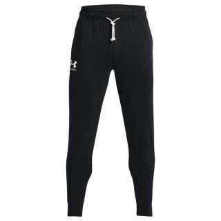 Spodnie męskie Under Armour Rival Terry Jogger czarne 1380843 001 Under Armour