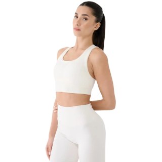 Stanik sportowy 4F F152 złamana biel 4FRSS25USBAF152 11S 4F