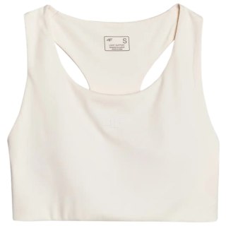 Stanik sportowy 4F F152 złamana biel 4FRSS25USBAF152 11S 4F